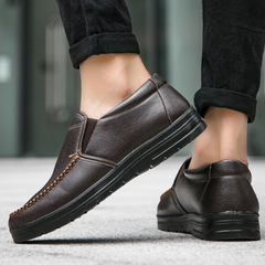 Black &amp; Brown Moccasins 