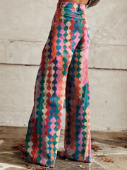 Kiara | Bohemian Wide Leg Pants