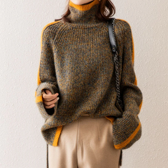 Lada cashmere knit turtleneck sweater 