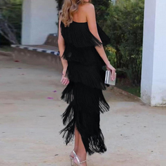 Eva - Fringed Dress