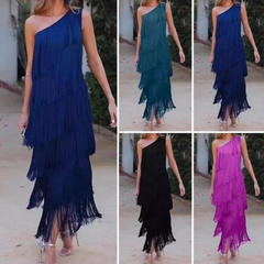 Eva - Fringed Dress