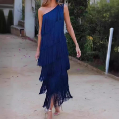 Eva - Fringed Dress