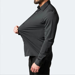 Anti-wrinkle stretch shirt