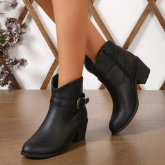 Marlen™ Leather Booties