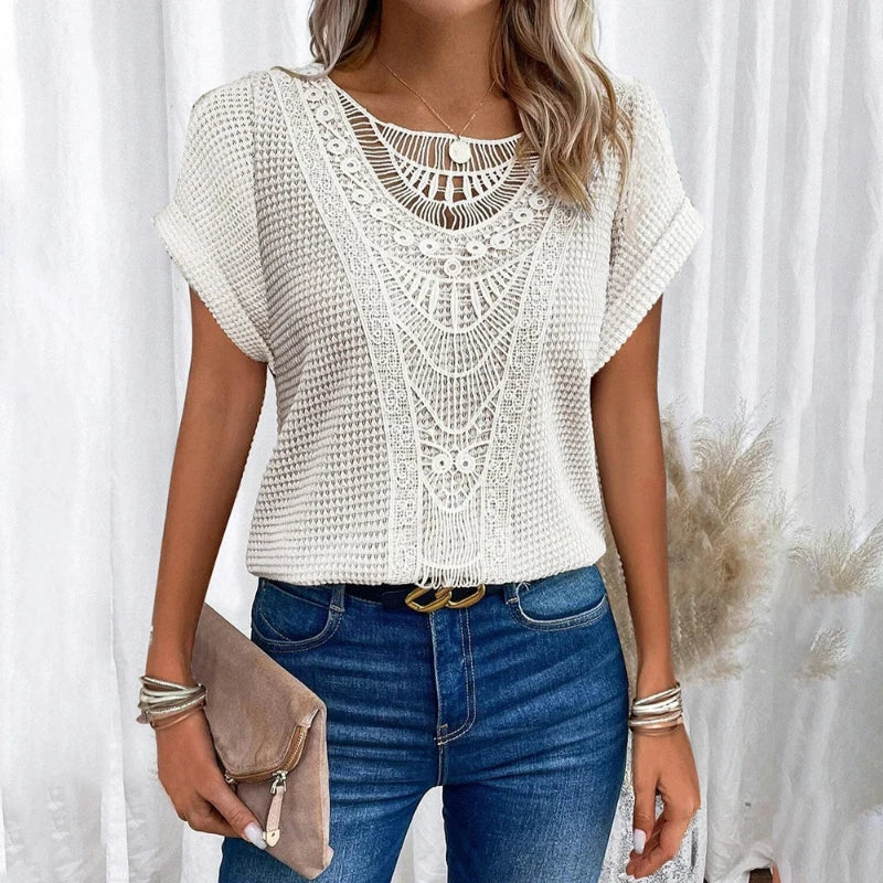 Elegant lace blouse