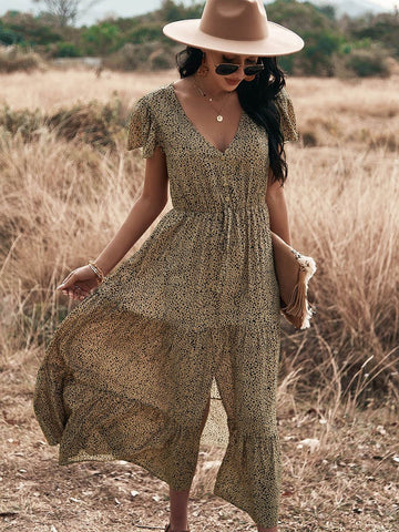 Vestido con Volantes para Verano