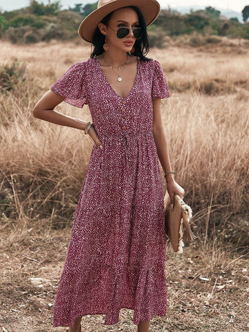 Vestido con Volantes para Verano