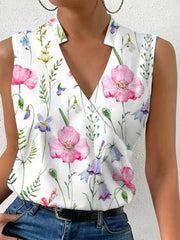 Casual Sleeveless Blouse