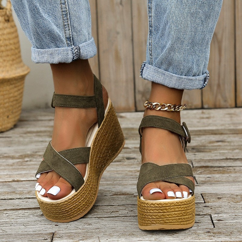 Sandalias Wedge