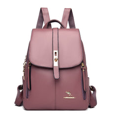 Cangu™ Leather Backpack