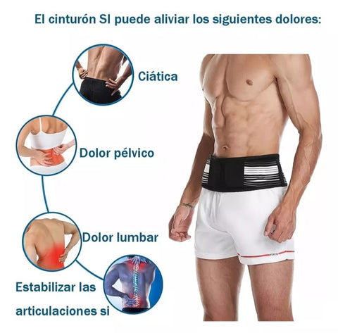 3x2 VivoCo™ Cinturón para Alivio de Dolor Lumbar