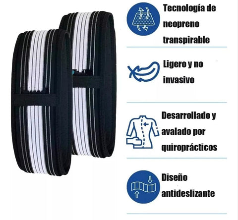 3x2 VivoCo™ Cinturón para Alivio de Dolor Lumbar