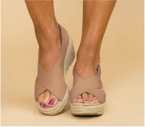 Sandalias con cuña Banaloa Confort