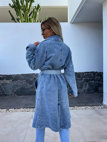 Serenidad - Abrigo Oversize de Blue Jean