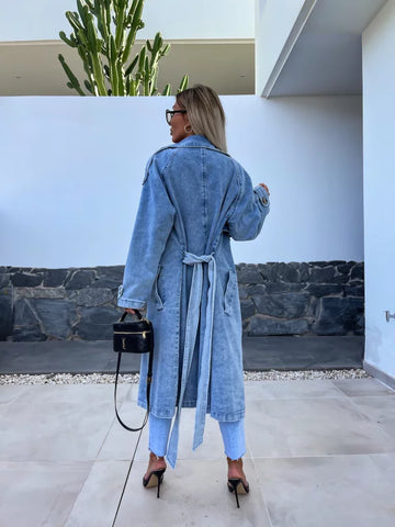 Serenidad - Abrigo Oversize de Blue Jean